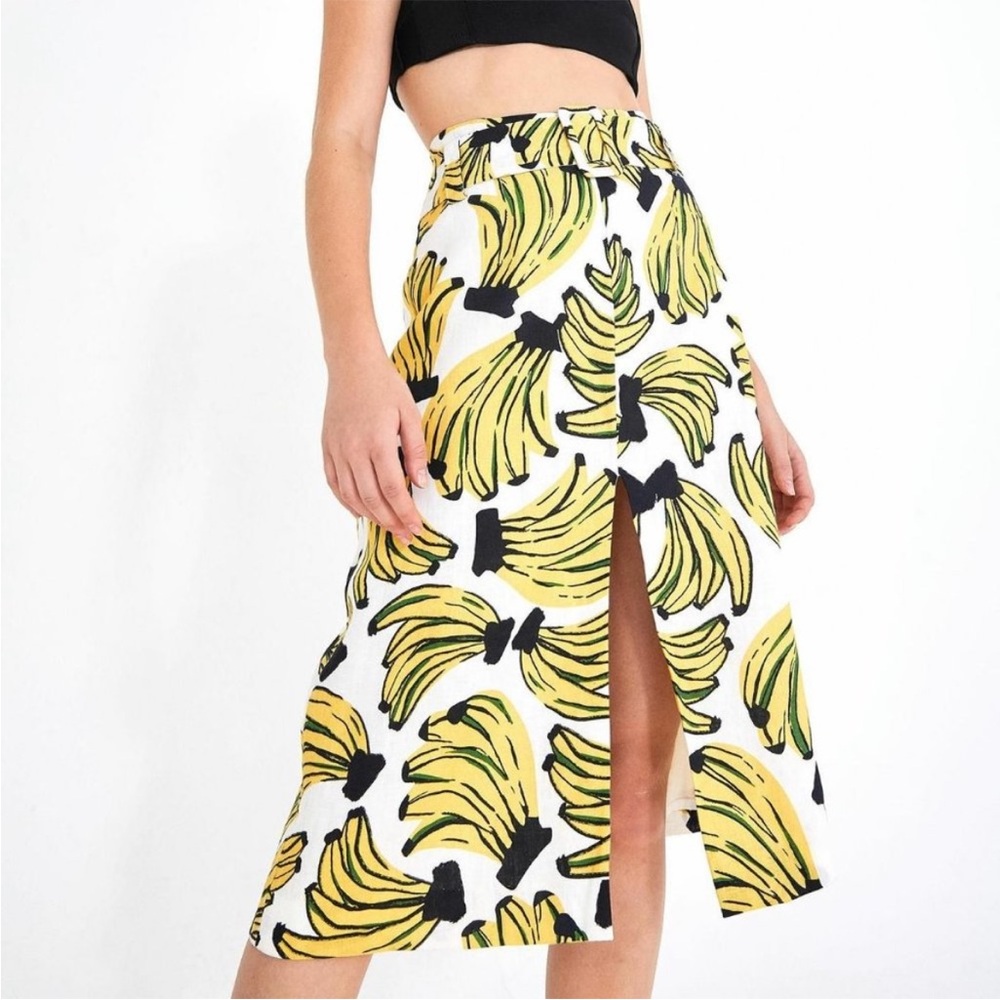 FARM Rio Bossa Banana 🍌 Pencil Skirt